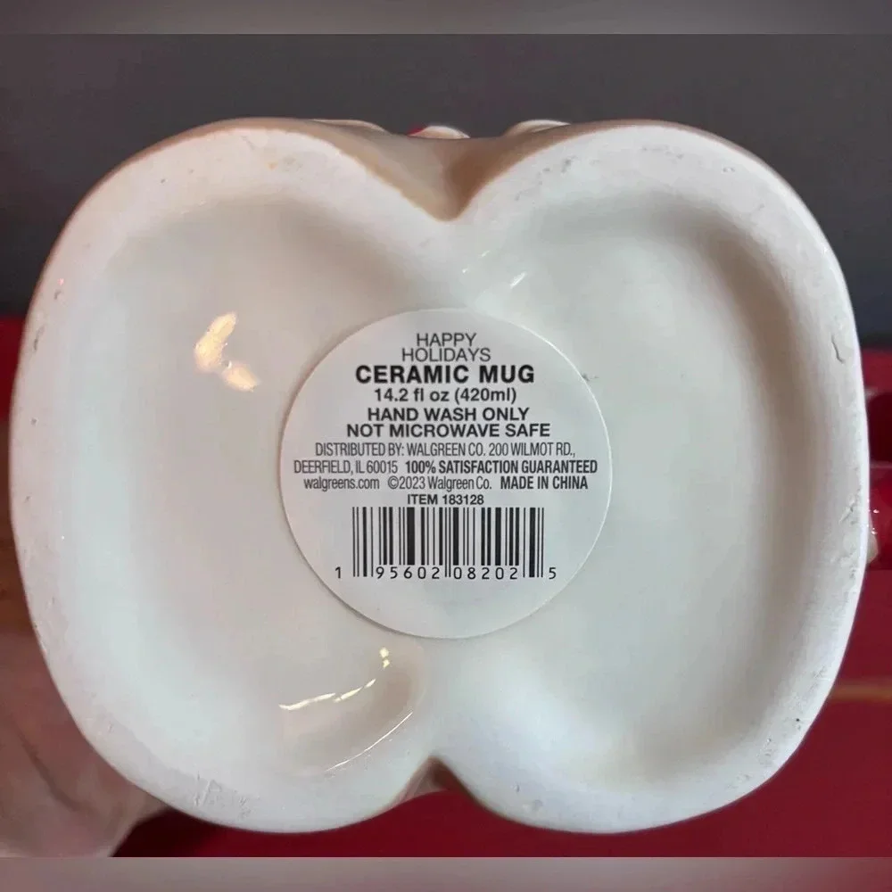 NWT Holiday Gingerbread Coffee Cup Mug 14.4 Fl ounces - Picture 6 of 6